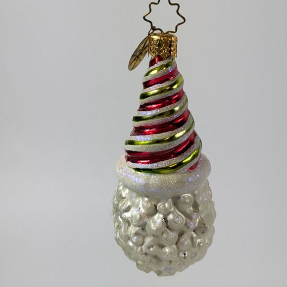 Christopher Radko Glass Christmas Ornament Handcrafted 02 Minty Nick Gem 1010126 - Picture 3 of 8